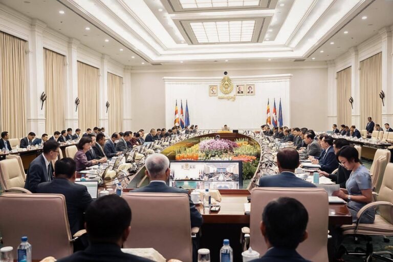 Minister Chea Somethy Participates in Plenary Meeting of the Council of Ministers Chaired by H.E. Hun Manet, Prime Minister of Cambodia