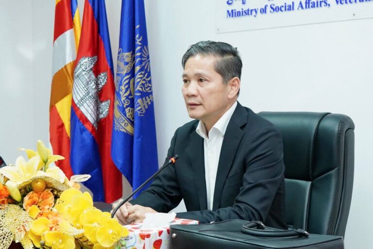 Secretary of State H.E Sok Buntha Chairs Meeting to Prepare Report on Social Sector Work